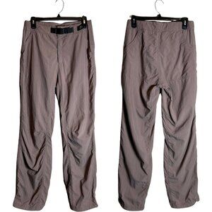 Mountain Hardwear Belted Nylon Hiking Pants Men's Small Brown Gorpcore Outdoor